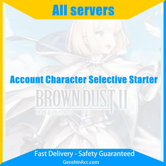 Brown Dust 2 Account Character Selective Starter - Genshin Acc