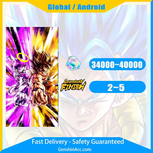 DRAGON BALL LEGENDS-Goku&Final Form Frieza Starter Account ( Global | Android ) - Genshin Acc