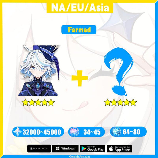 Genshin Impact Farmed Account - Furina (all servers) - Genshin Acc