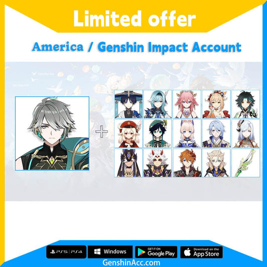Genshin Impact Starter Account - Alhaitham (America/NA) - Genshin Acc