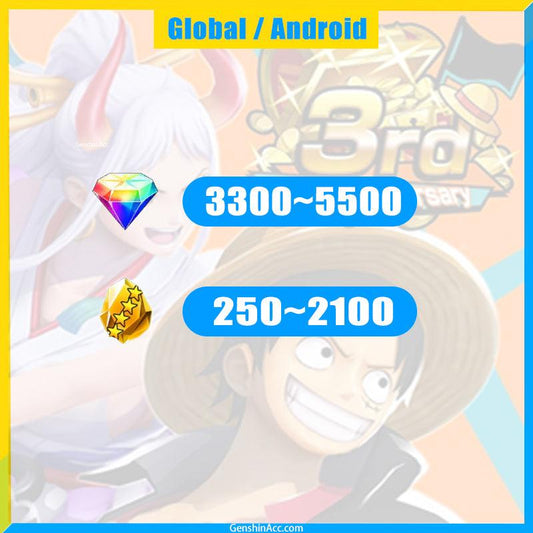 One Piece Bounty Rush - High-end boutique resource(Global/Android) - Genshin Acc
