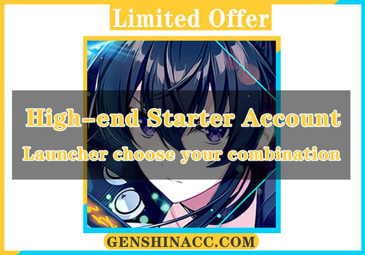 Counter: Side Choose your combined account - Genshin Acc