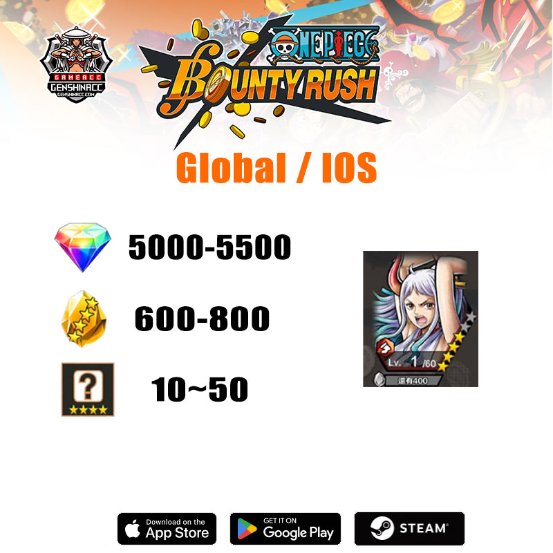 ONE PIECE Bounty Rush - Yamato( Global | iOS )