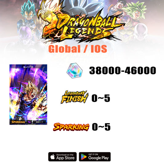 DRAGON BALL LEGENDS Account-UL Majin Vegeta ( Global | Android )