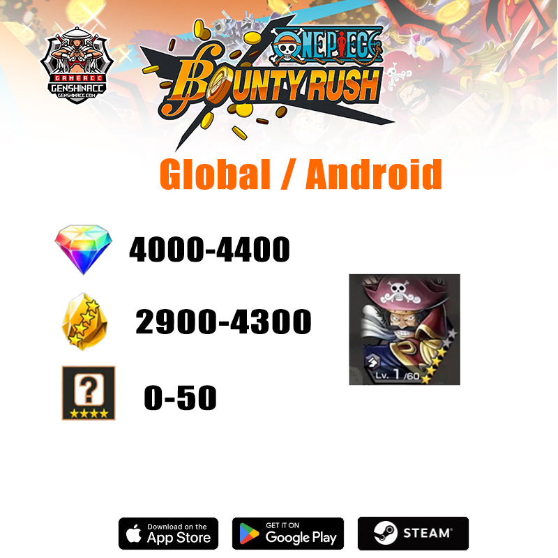 ONE PIECE Bounty Rush- Roger V2( Global | Android )