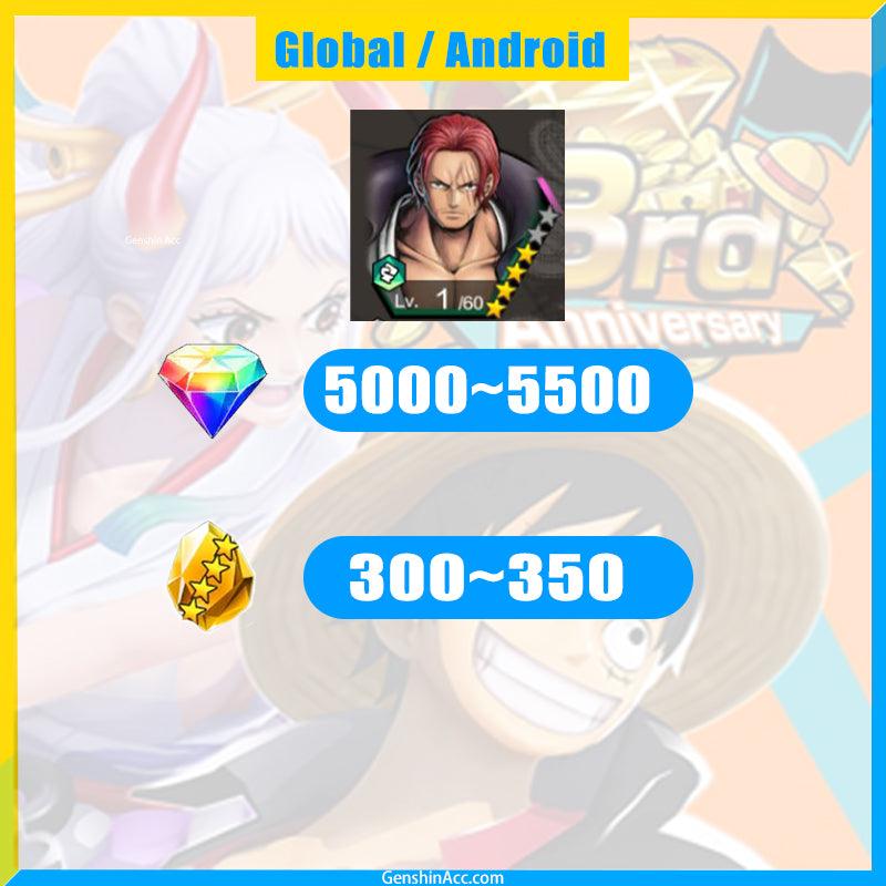 ONE PIECE Bounty Rush-FILM RED Shanks( Global | Android ) - Genshin Acc