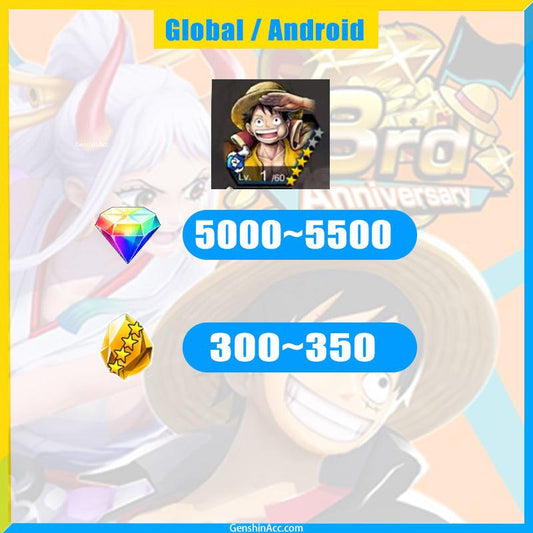 ONE PIECE Bounty Rush-Monkey D.Luffy( Global | Android ) - Genshin Acc